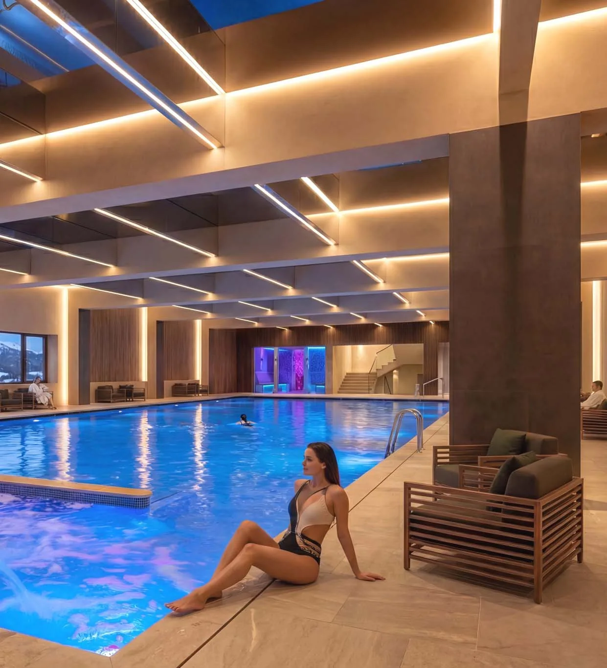 Материал проекта к теме «SPA и бассейн в курортном отеле»